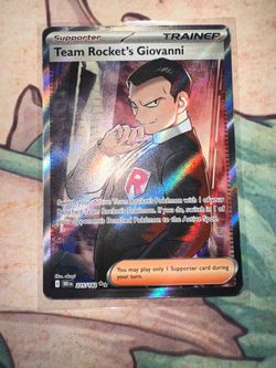 Team Rocket’s Giovanni Pokemon Destined Rivals
