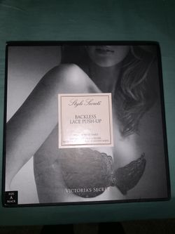 Victoria secret lace backless push-up