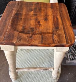 Rustic Farmhouse Bar Stools – Set of 2