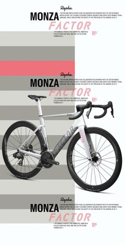 Factor Monza Frameset - Rapha edition sz52