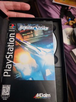 Jupiter Strike PlayStation PS1 Game