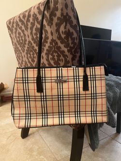 Burberry Nova Check Tote Bag