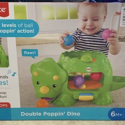 Fisher-Price Double Ball Poppin' Dino