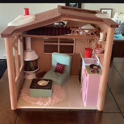 Our Generation / American Girl Cabin Doll House 