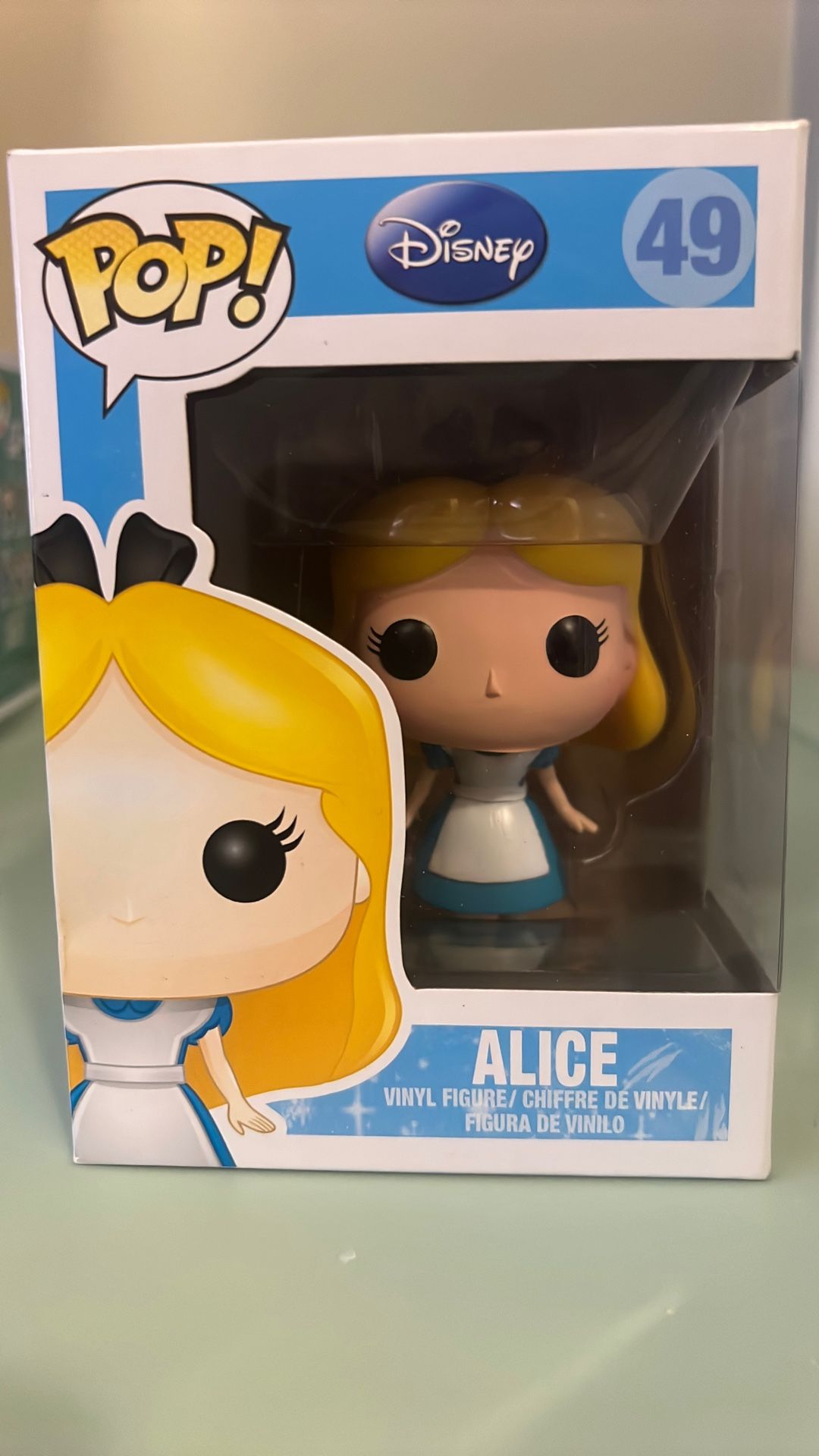 Funko pop of Disneys Alice in wonderland