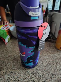 Owala 16 oz Stainless Steel FreeSip Pokémon Special Edition — “Gengar in the Shadows.” 👻💜