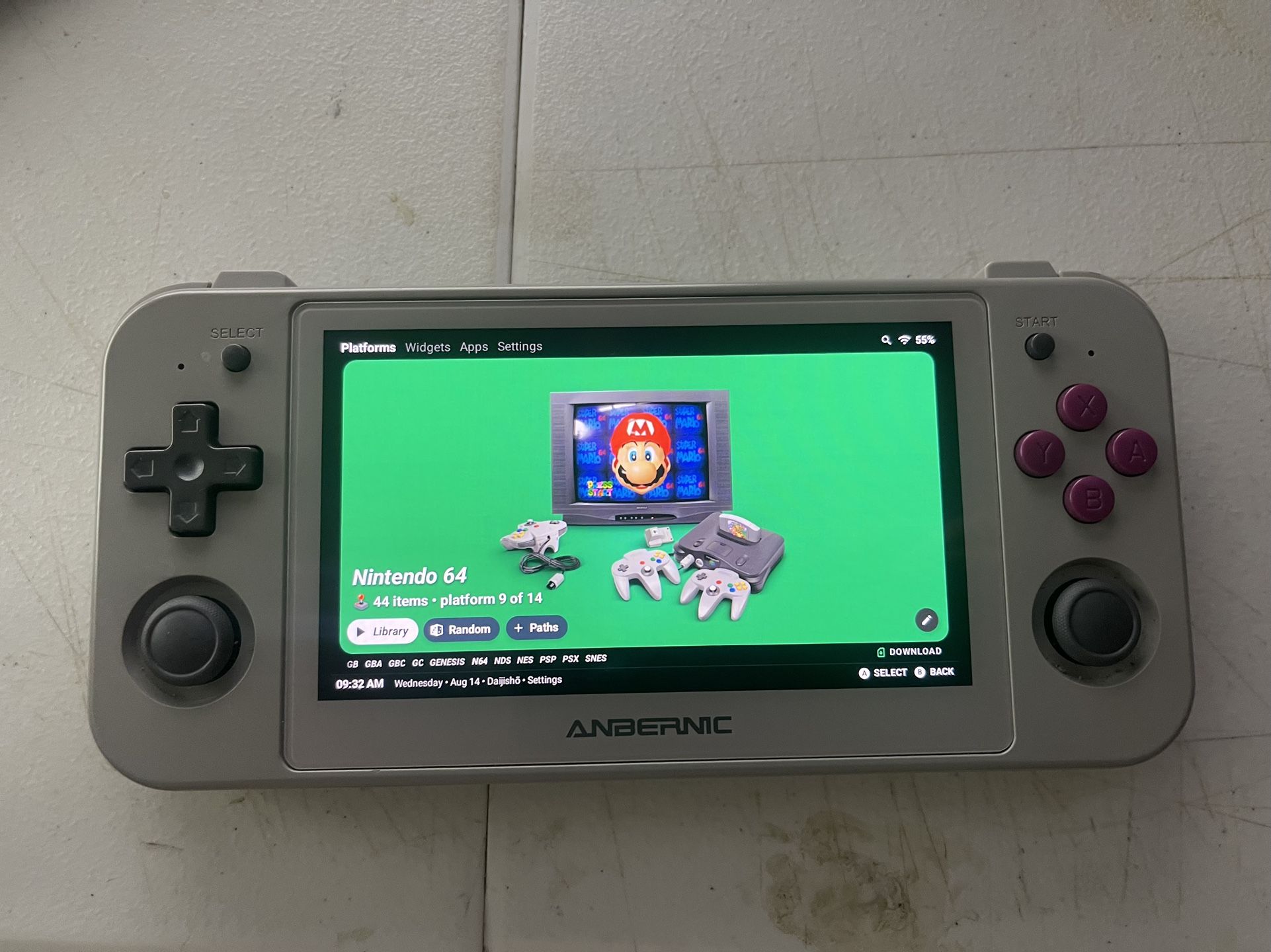 Custom Firmware Anbernic RG505
