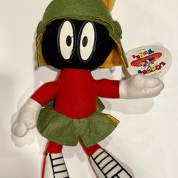12” Marvin the Martian Plush Warner Bros Looney Tunes 12" Stuffed Doll Toy 1997