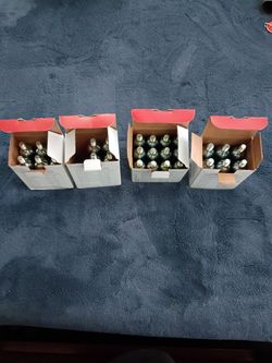 28 CO2 Cartridges - 25g and 16g for Bike Tire Inflators, Open Box