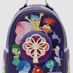 Loungefly INSIDE OUT Pixar BACKPACK Lights Up NEW WITH TAGS 