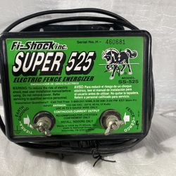 Fi-Shock Super 525 Electric Fence 