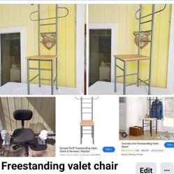 Wooden Queen Size Headboard With Leather In The Middle 