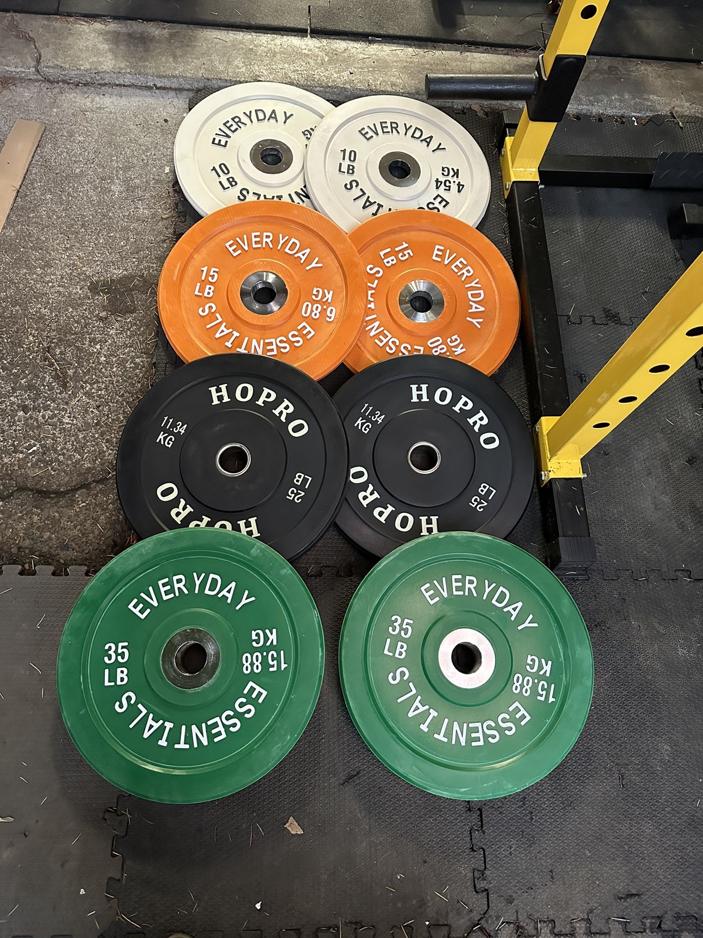 Bumper Plates Set
