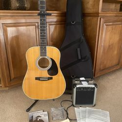 Esteban Steel String Guitar