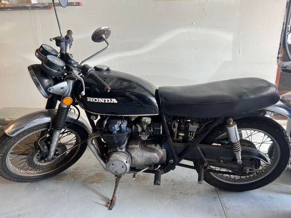 1975 Honda Cb550k Motorcycle