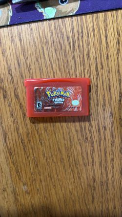 Authentic Pokémon FireRed Version GBA