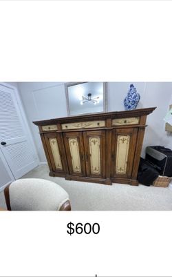 Sideboard 50” Tall 77” Wide