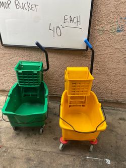 Mop bucket $40 each