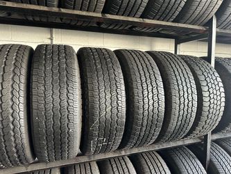 SET OF TIRE 265 70 16 GOODYEAR 85% LIFE