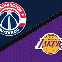 Lakers vs Wizards - PR2 Row 7 - 4 TIxs