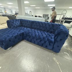 CLOSING BLOWOUT GORGEOUS VELVET SECTIONAL ON SALE LAST ONE! $1099