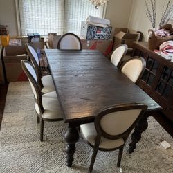Dining Table Set - Restoration Hardware