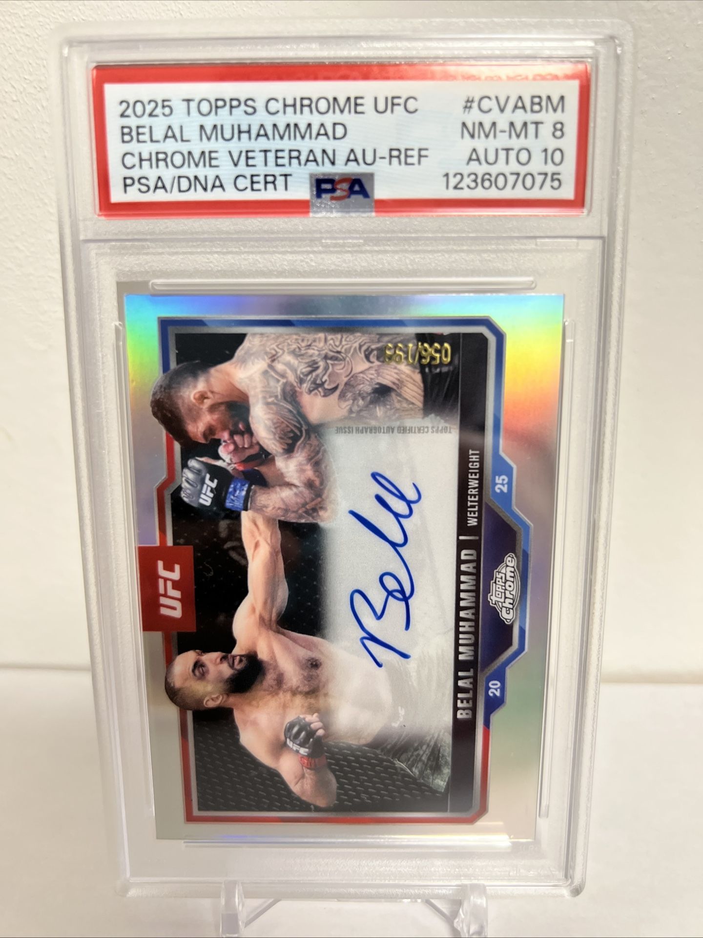 Bella Muhammad PSA 8 Auto 10