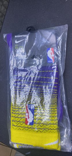 Original Laker color way Nike socks