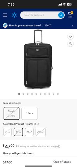 Travel Suitcase Luggage 