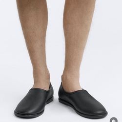 New Men’s ZARA Black Loafers Shoes Size 9
