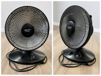 Comfort Zone Electric Heater – 2 Settings, Oscillating – Works Well