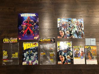 Wizard magazines lot of 2