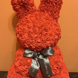 Valentine’s Day rose Rabbit 16 Inches tall