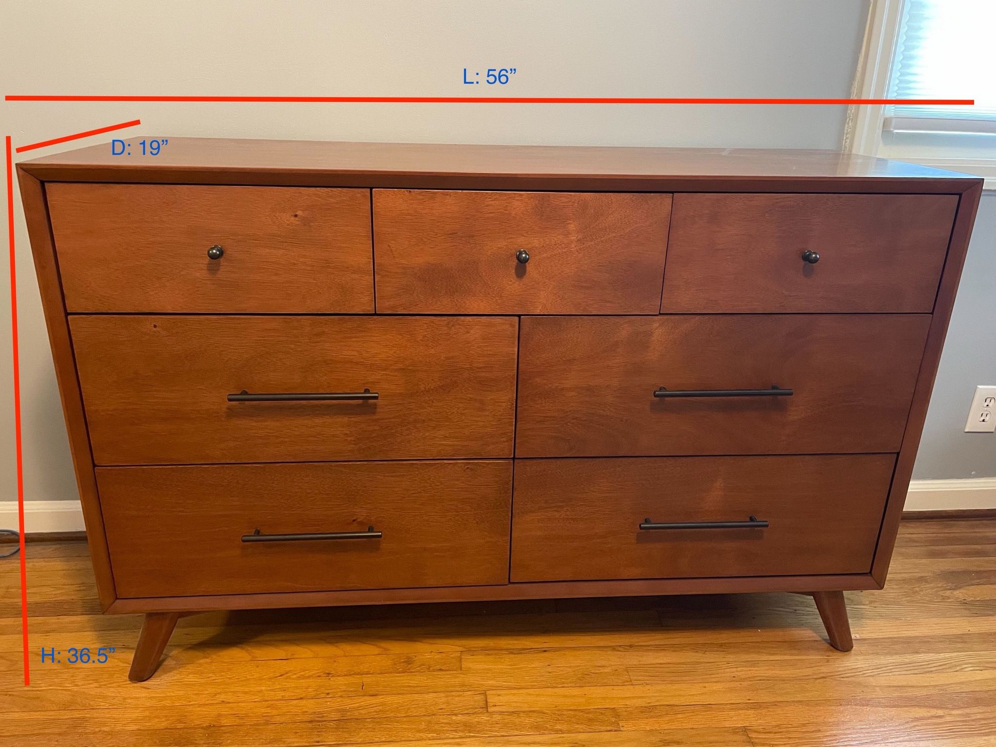 AllModern Williams 7-Drawer Dresser 