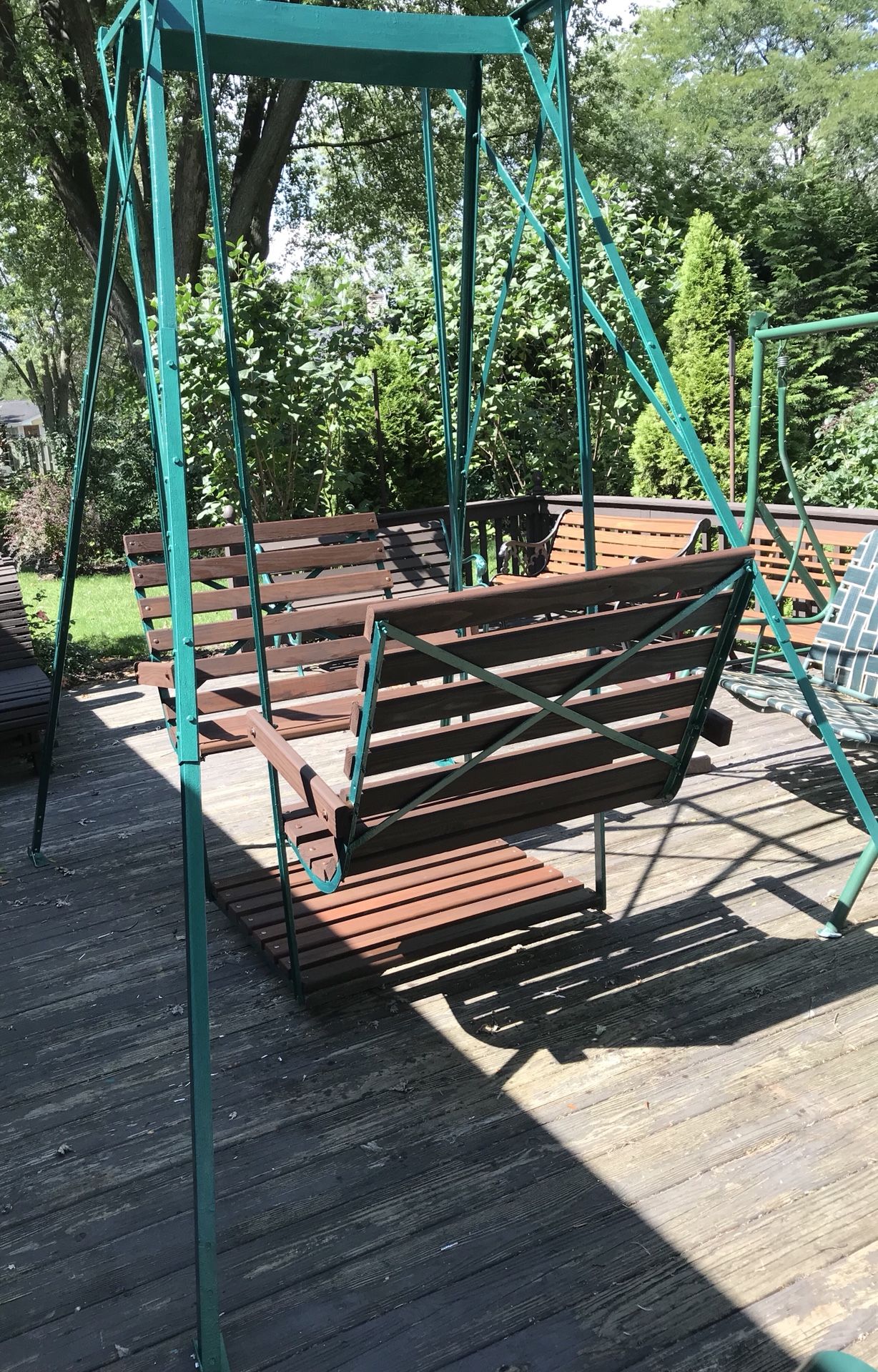 FacetoFace Glider Swing for Sale in Elgin, IL OfferUp