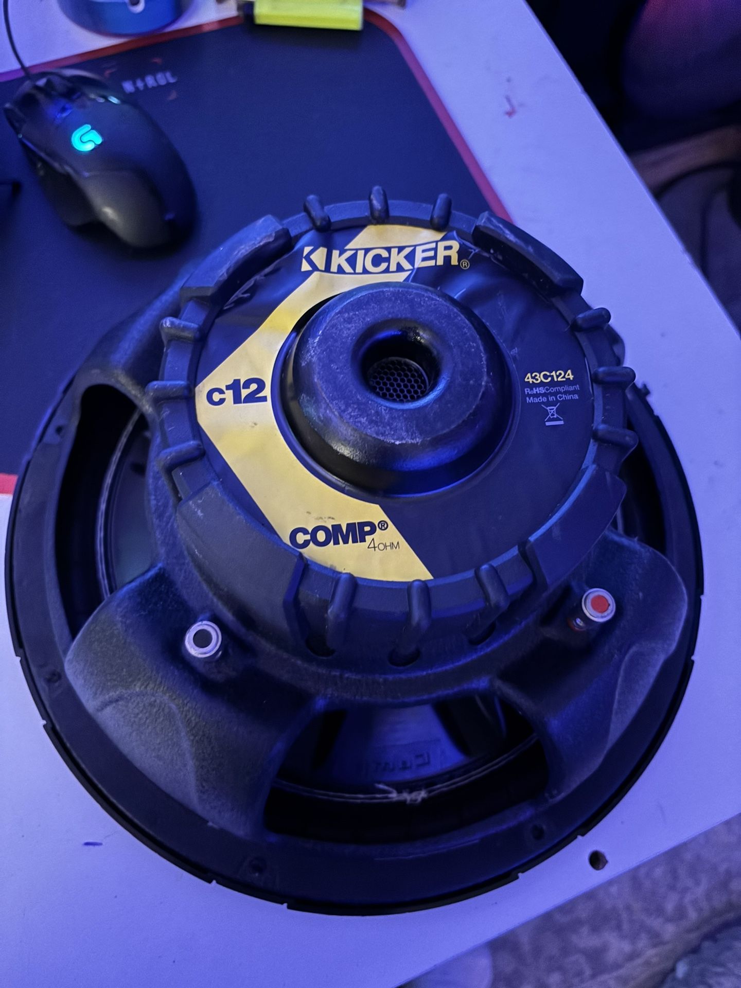 2 kicker Competition Subwoofer Speakers 12 Inch