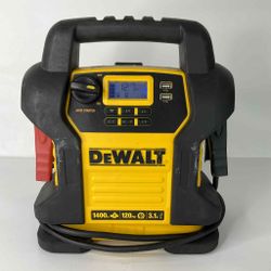Dewalt 1400 Amp Jump Starter W/ Digital Compessor W/ USB Power Bank 