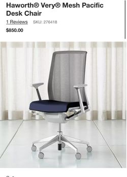 Haworth Very Mesh Task Chair (Pacific Blue)