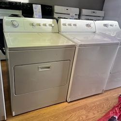Electric Dryer And Washer Set Whirlpool 