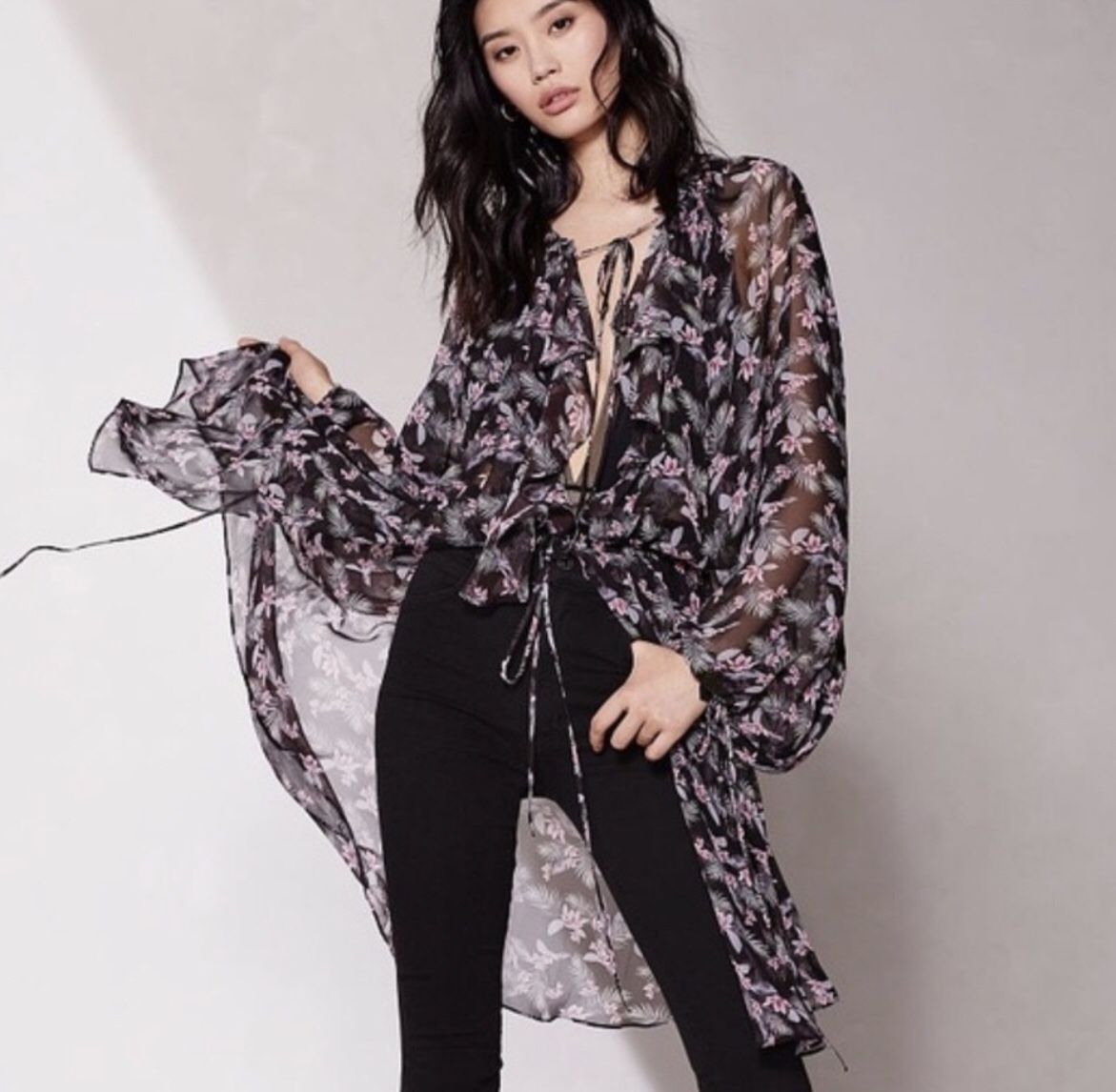 Victoria Secret chiffon buster