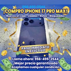 iPhone 17 pro max usado Nuevo