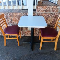 Small Table With 2 Chairs
