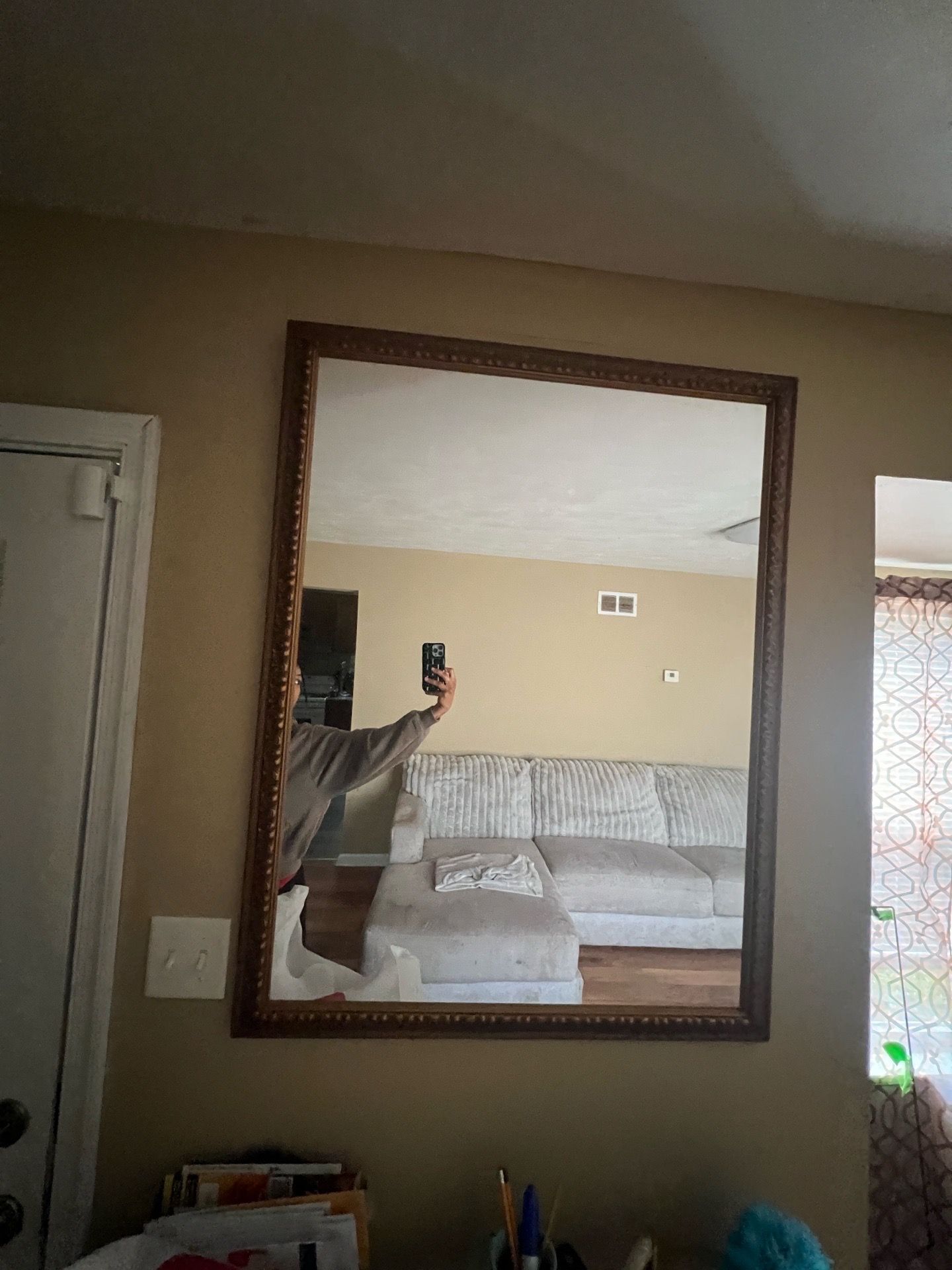 Gold LARGE MIRROR !