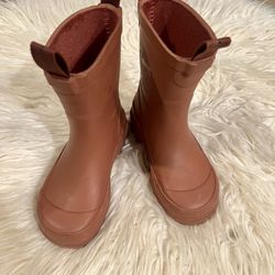 Zara Girls Rain Boots 27 