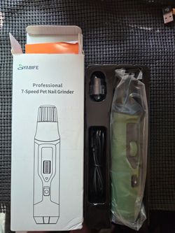 Pet nail grinder