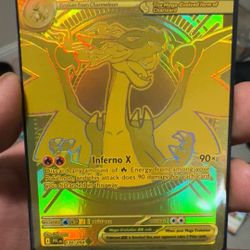 Mega Charizard X EX (Gold)