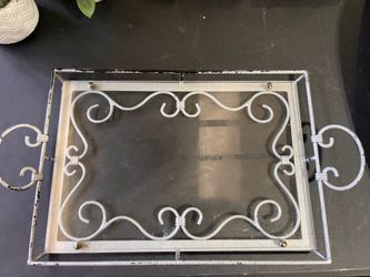 Glass tray