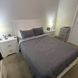 Bed Frame & Night Stands