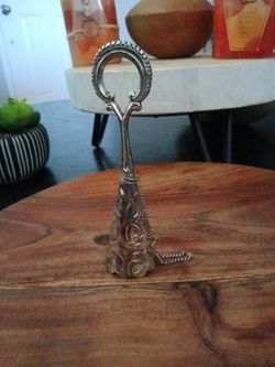 Antique Sterling Silver Posy Holder or Tussy Mussy