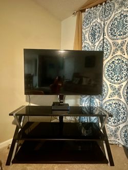 50” Vizio TV with TV stand